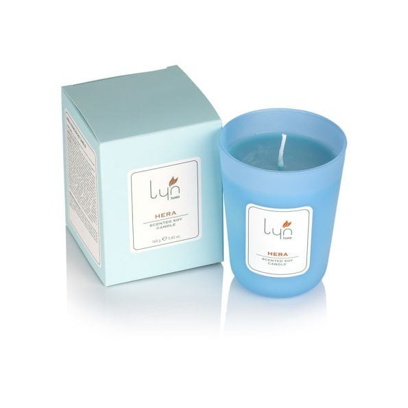 Lyn Skincare Hera Scented Soy Wax Candle for Home Ambiance 165g
