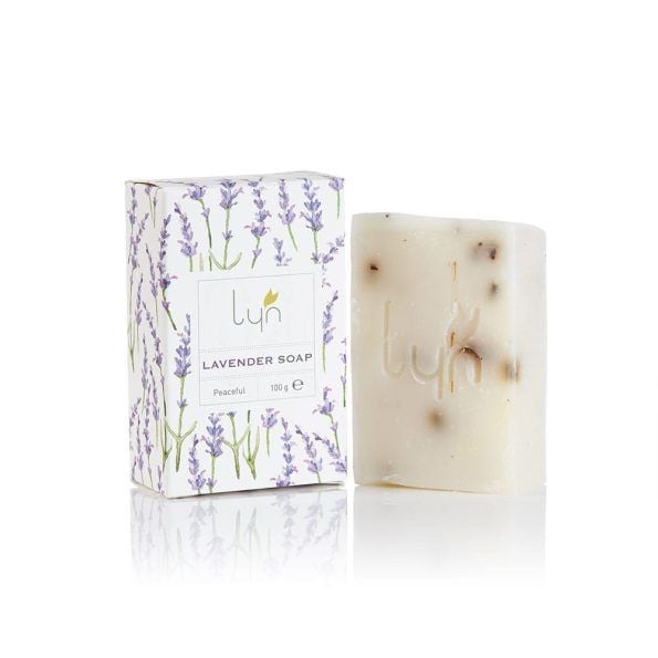 Lyn Skincare Natural Lavender Soap Soothing Cleanser 100g