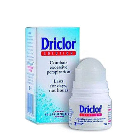Driclor Antiperspirant Roll-On 20ml packaging