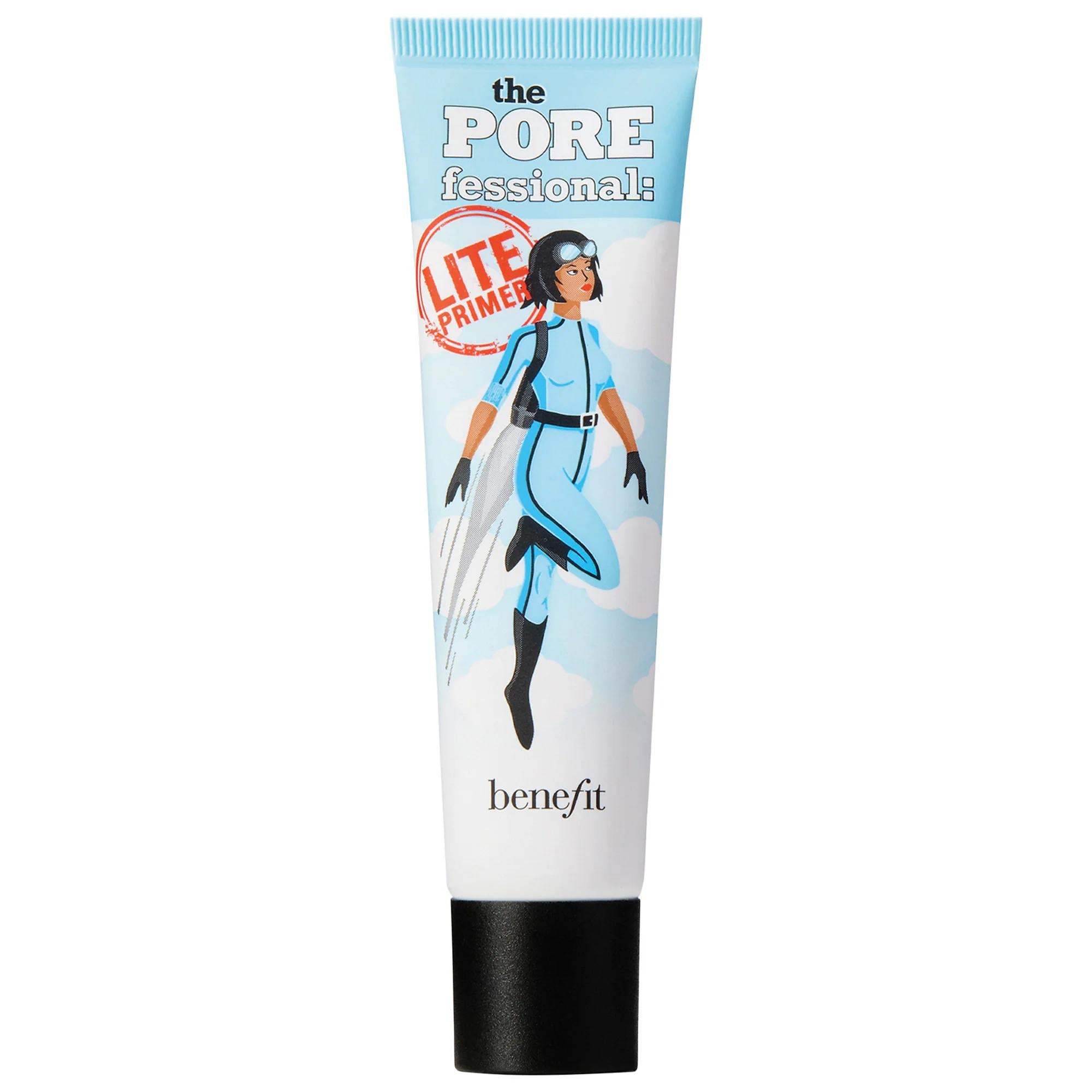 Benefit Cosmetics - The POREfessional Lite Water-Based Pore Primer - Natural Finish, Fragrance-Free, Non-Comedogenic Face Primer for Sensitive Skin Benefit Cosmetics POREfessional Lite Primer for Sensitive Skin water-based face primer, pore-minimizing primer, natural finish makeup, fragrance-free primer, non-comedogenic face primer, lightweight primer for sensitive skin, Benefit Cosmetics, The POREfessional Lite, face primer, makeup primer, sensitive skin products, cleaner beauty, pore minimizing, natural f