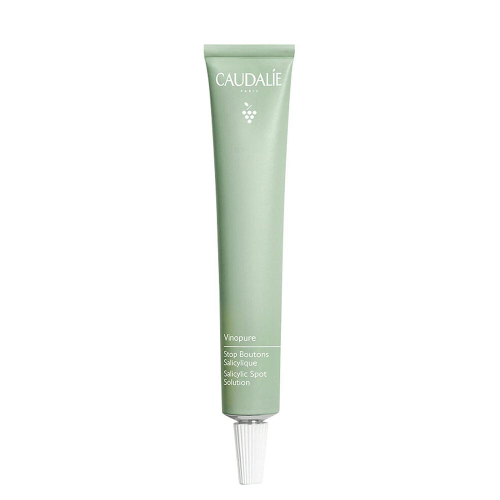 Caudalie Vinopure Stop Boutons Acne Treatment Cream - Natural Skincare with Salisylic Acid & Niasinamid - - Acne Treatment