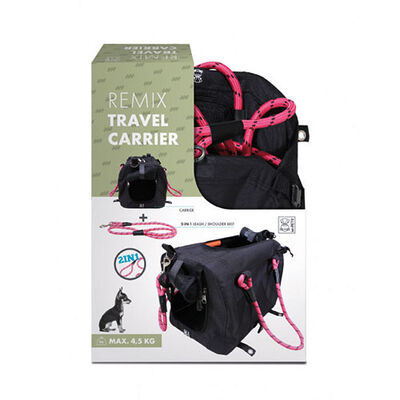 M-Pets 2in1 Remix Pet Carrier with Shoulder Strap Pink 41x28x28cm