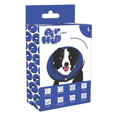 M-Pets Air Hug Inflatable Dog Protective Collar Large 33-42 cm
