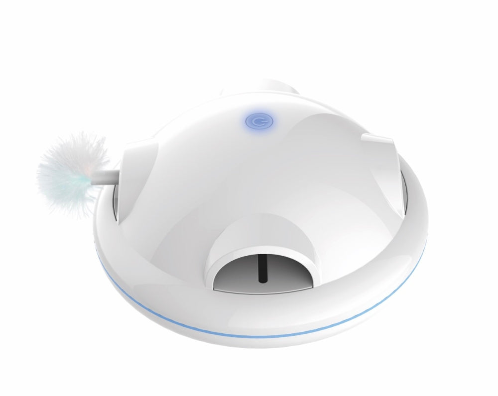 M-Pets Alpha Interactive White Cat Toy with Motion Sensors