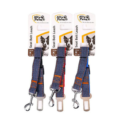 M-Pets Adjustable Dog Car Safety Belt for Secure Travel 60cm