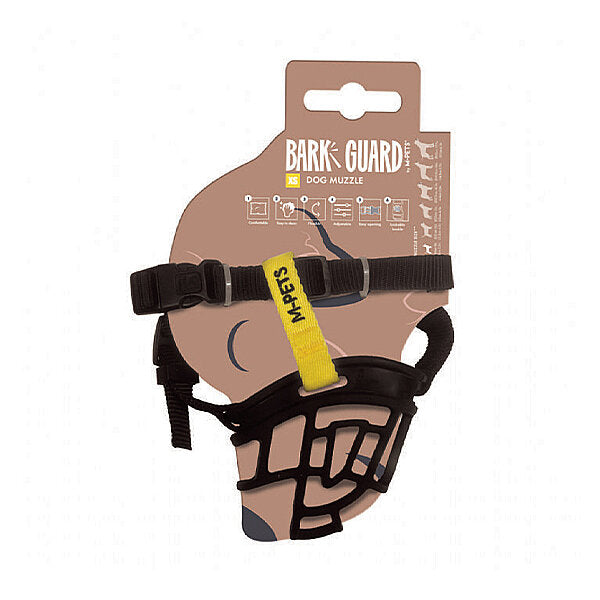 M-Pets Bark Guard Dog Muzzle for Short-Term Control XS