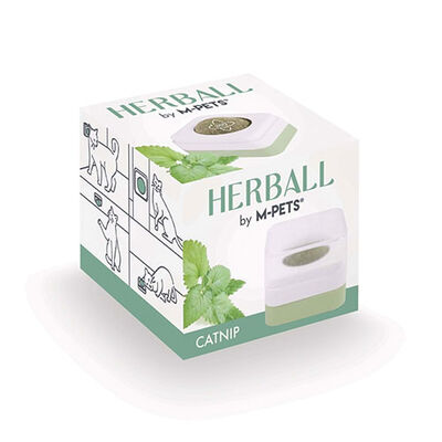 M-Pets Herball Catnip Ball Natural Play Toy Green 4.5cm