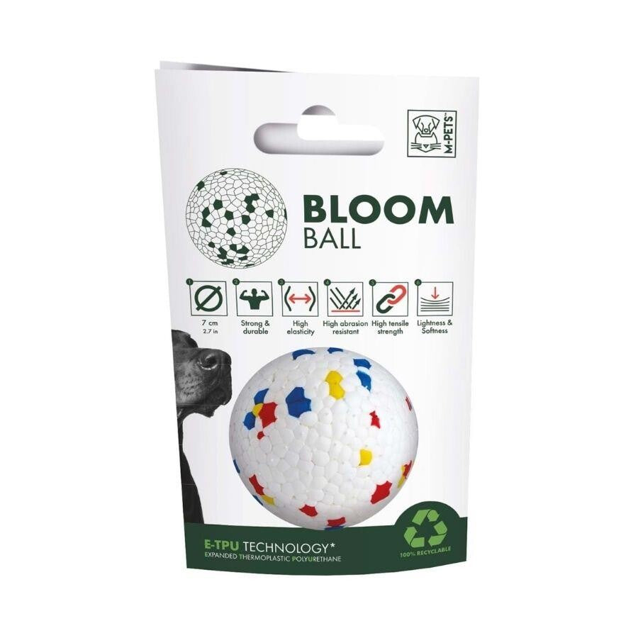 M-Pets Bloom Ball Durable E-TPU Dog Toy 7 cm