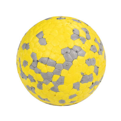 M-Pets Bloom Ball Durable E-TPU Dog Toy Yellow 7 cm