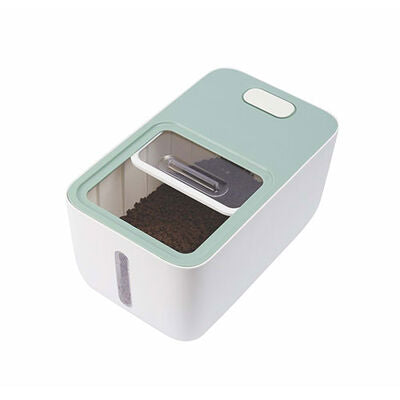 M-Pets Boxi Airtight Pet Food Storage Container with Wheels 10L