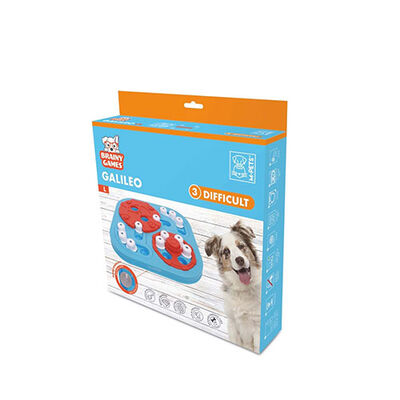 M-Pets Galileo Level 3 Dog Puzzle Interactive Training Toy 32.5cm