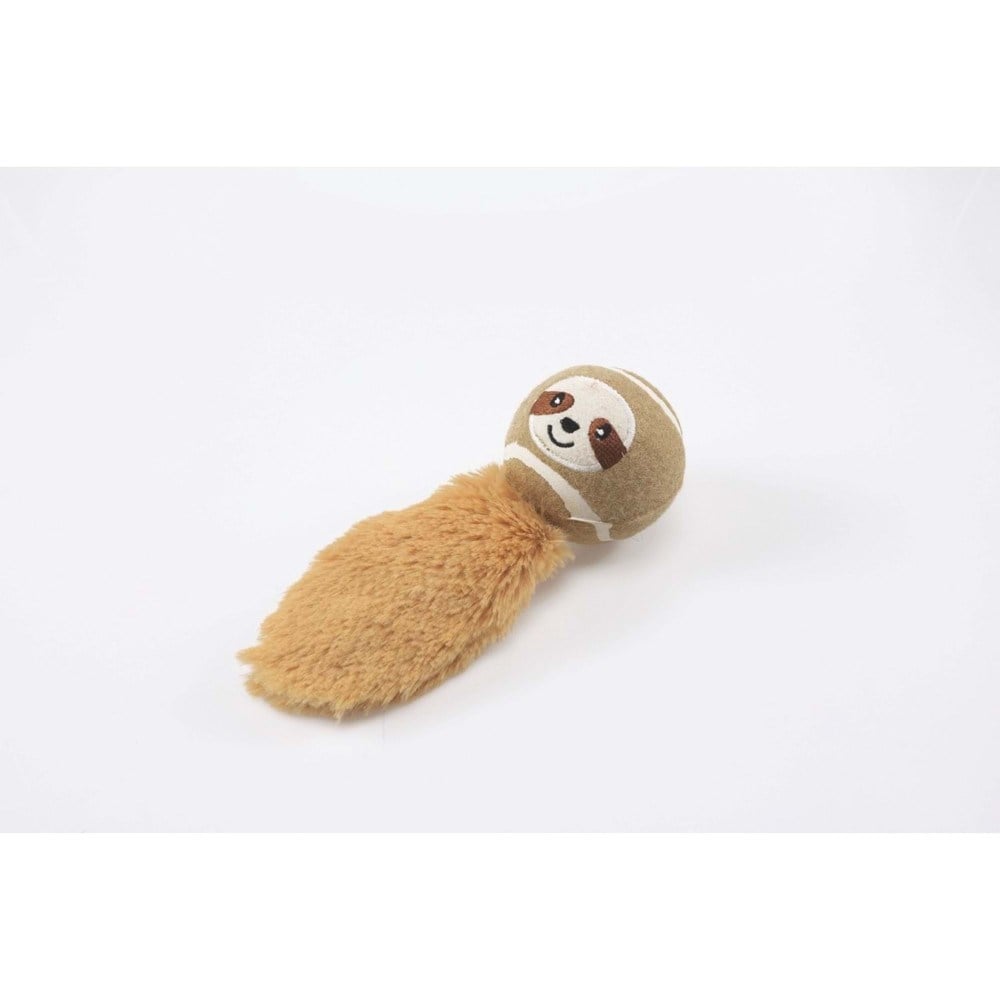 M-Pets Charles Raccoon Plush Dog Toy Soft Beige 18x11x6.5 cm