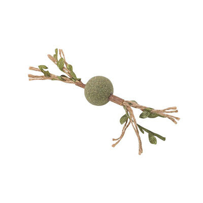 M-Pets Charmy Brancy Green Catnip & Matatabi Cat Toy 18 cm