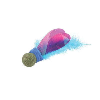 M-Pets Charmy Firefly Blue Catnip & Matatabi Cat Toy 13 cm