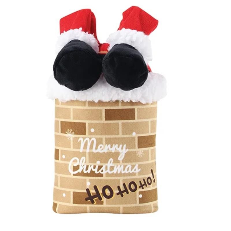 M-Pets Christmas Dog Toy Surprise Socks Interactive Plush 24cm