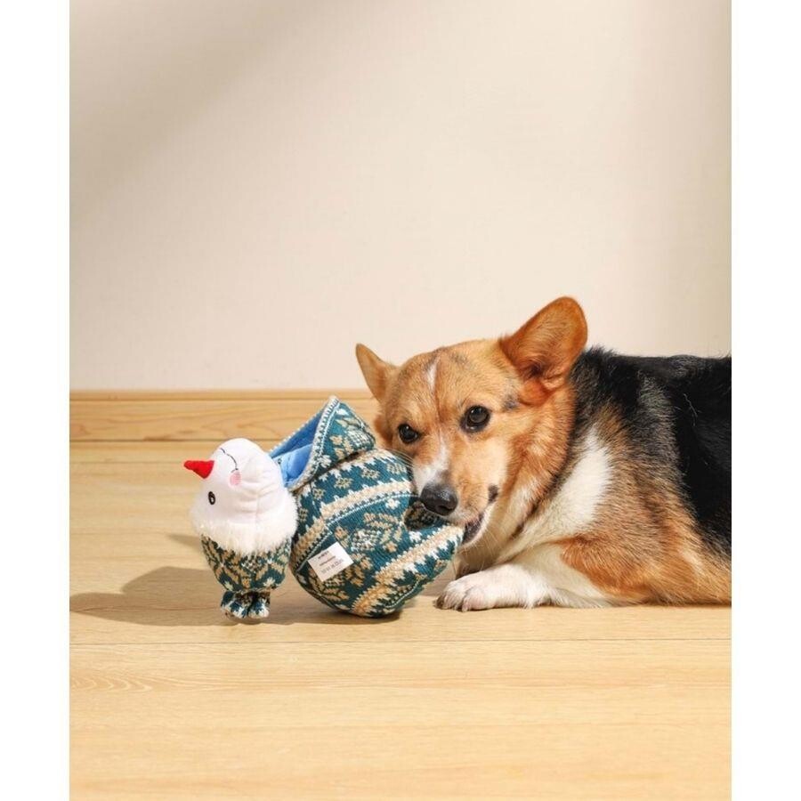 M-Pets Christmas Blitz Squeaky Plush Dog Toy 20 cm