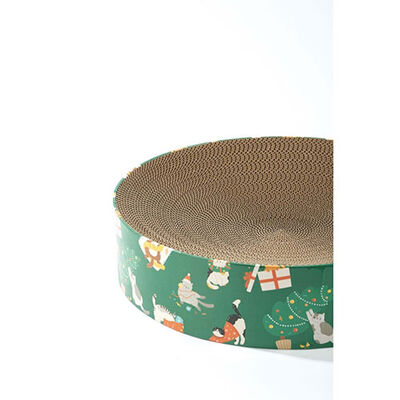 M-Pets Christmas Frosty Mix Cat Scratching Cardboard 41x10 cm