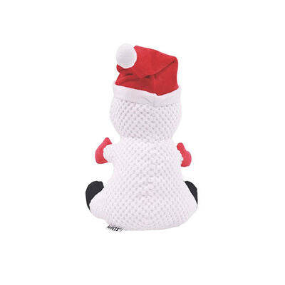 M-Pets Christmas Frosty Snowman Interactive Dog Toy 24x19x13cm