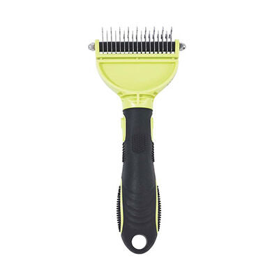 M-Pets Click & Groom XLarge De-Matting Comb for Pets 18.2x7.2x2.8 cm