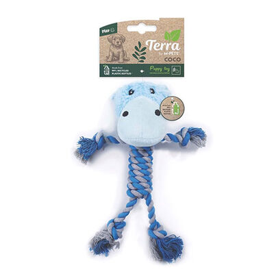 M-Pets Coco Eco Plush Dog Toy Sustainable Pet Playmate 33x26x10cm