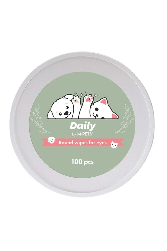 M-Pets Daily Eye and Ear Cleaning Finger Pads 100 Count
