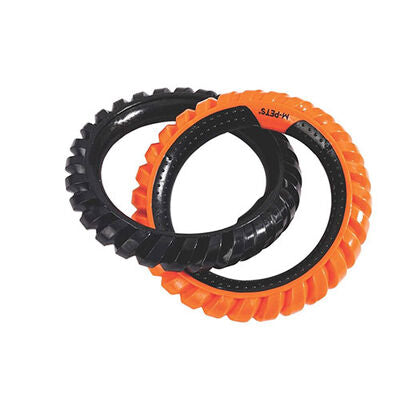 M-Pets Double Ring King Durable Tug & Fetch Dog Toy 20cm