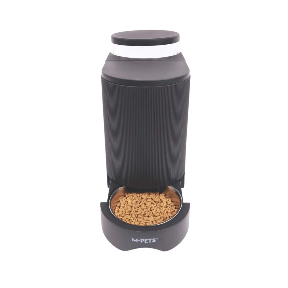 M-Pets Duplo Double Feeder and Waterer for Pets 6L Black