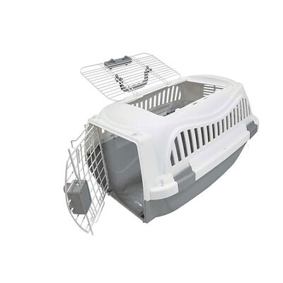 M-Pets Eco Giro Dog Carrier Durable Travel Crate Beige 57cm