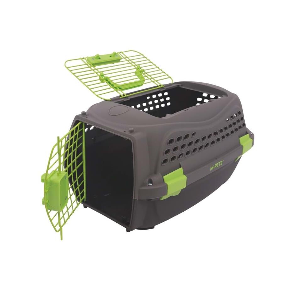 M-Pets Eco Giro Carrier S Recycled Pet Travel Bag Black & Green