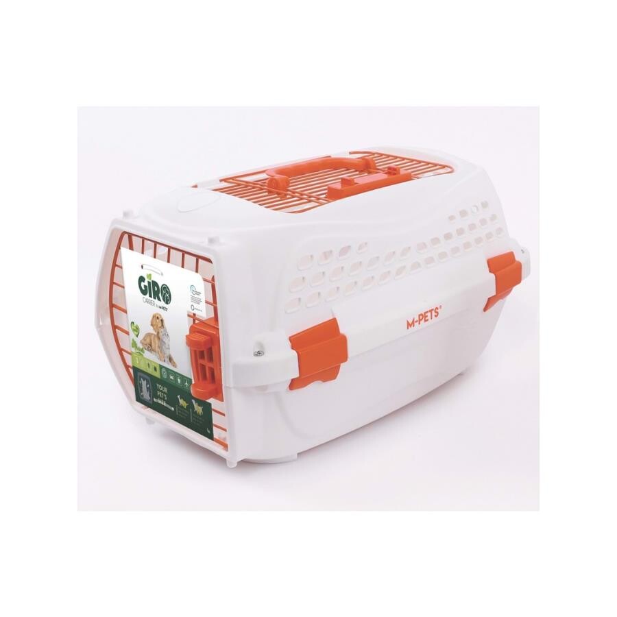 M-Pets Eco Giro Carrier Sustainable Pet Travel Bag Orange 51cm