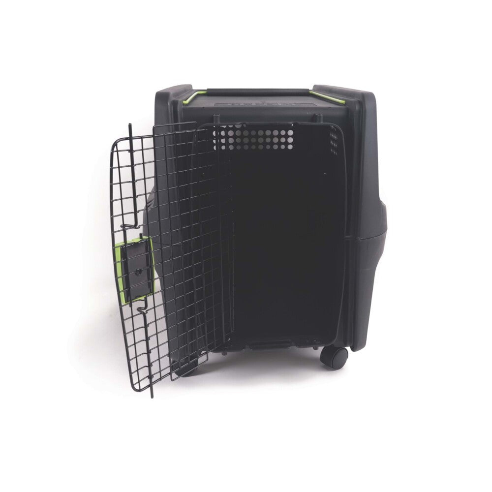 M-Pets Eco Trek IATA Pet Carrier for Cats & Small Dogs, Recycled Plastic, Size S