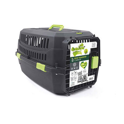 M-Pets Eco Viaggio IATA Pet Carrier Recycled Plastic XS 19in