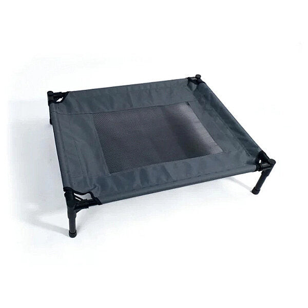 M-Pets Elevated Pet Bed Cooling Mesh Cot for Cats & Dogs Medium