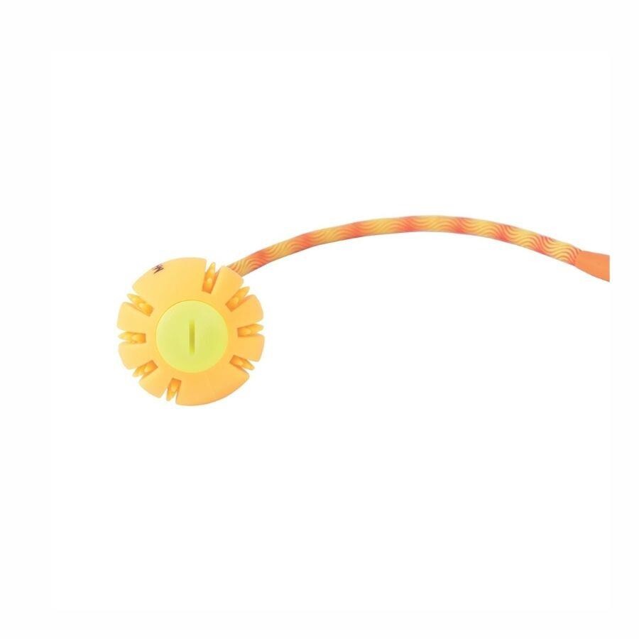 M-Pets Flash LED Light-Up Dog Ball Motion Activated Orange 6.4cm