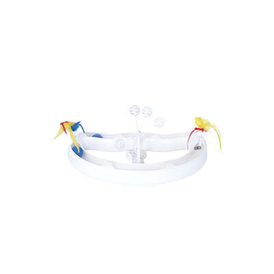 M-Pets Flipper 3-in-1 Interactive Cat Toy with Feathers & Bells