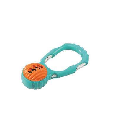 M-Pets Flyer Rattle Interactive Dog Toy with Dispenser 23cm