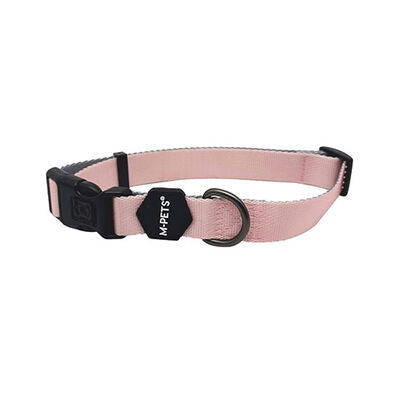 M-Pets Gentle Padded Dog Collar Pink Large 38-66 cm