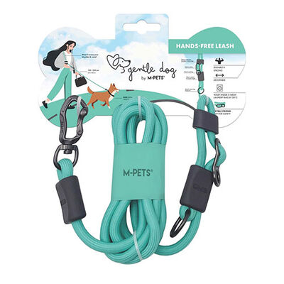 M-Pets Gentle Hands-Free Dog Leash in Jade Green 120 cm