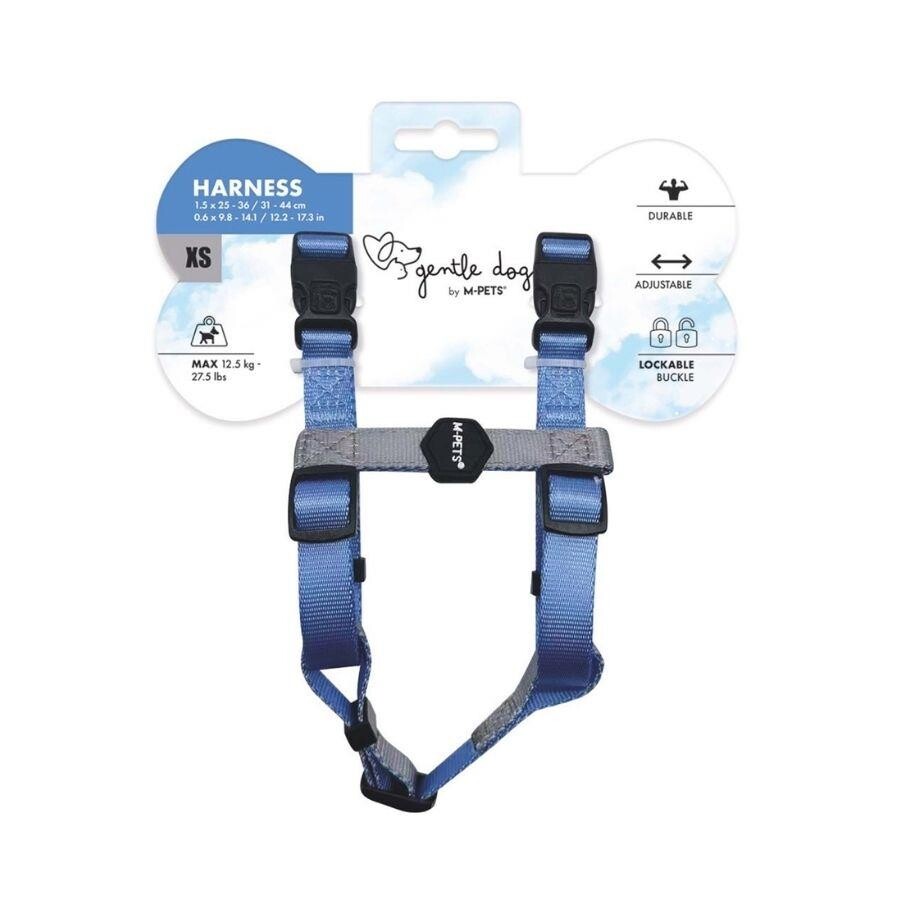M-Pets Gentle Dog Harness Padded Comfort Blue XS