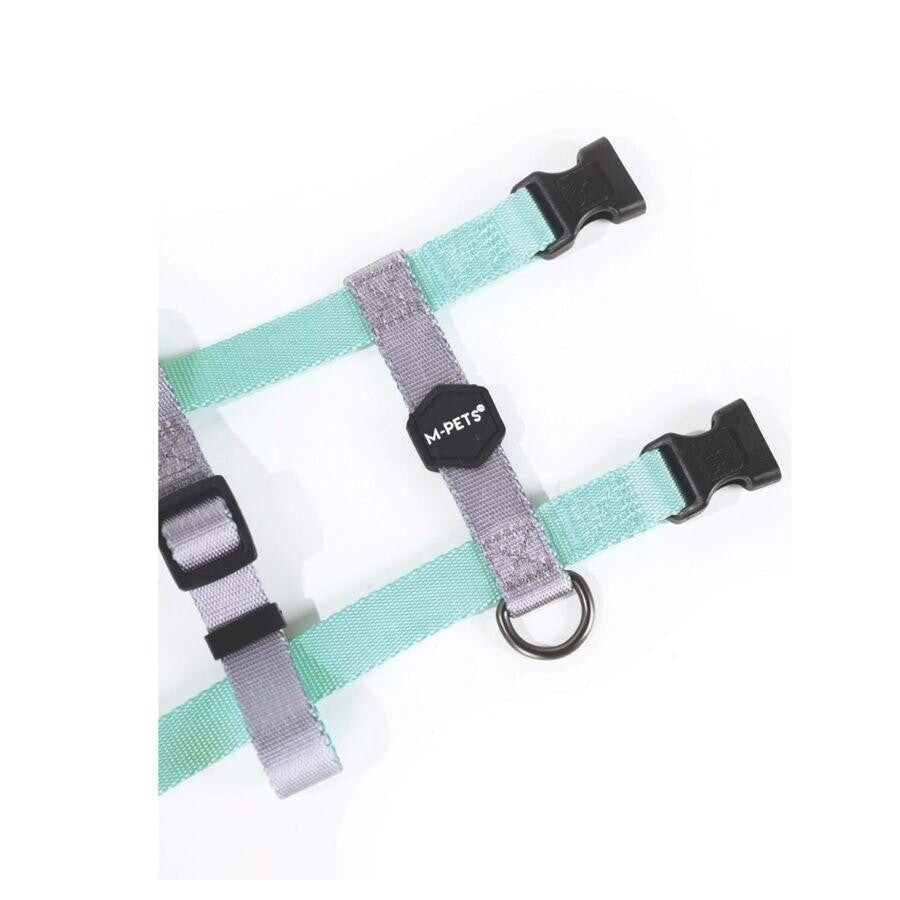 M-Pets Gentle Dog Harness Soft Padded Green XS