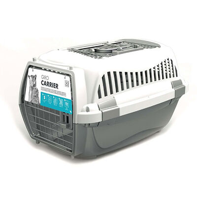 M-Pets Giro Pet Carrier Durable Travel Crate Beige 51.6cm