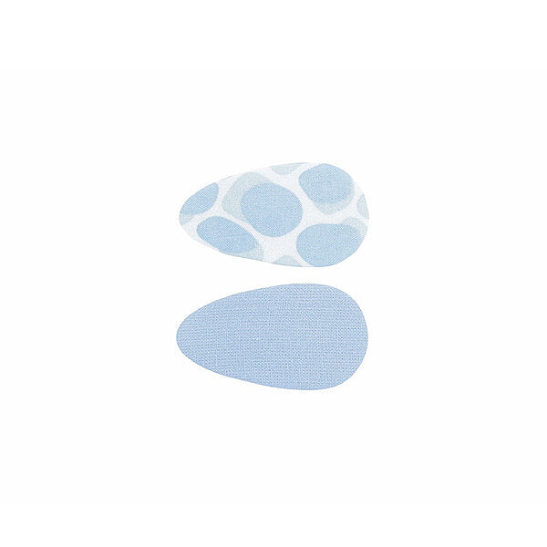 M-Pets Glam Patterned Blue Pet Hair Clip for Dogs & Cats 4.5x2.5cm