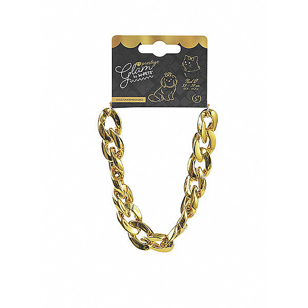 M-Pets Glam Prestige Gold Chain Pet Neck Accessory S