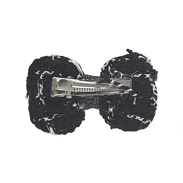 M-Pets Glam Prestige Black Bow Pet Hair Clip for Cats & Dogs
