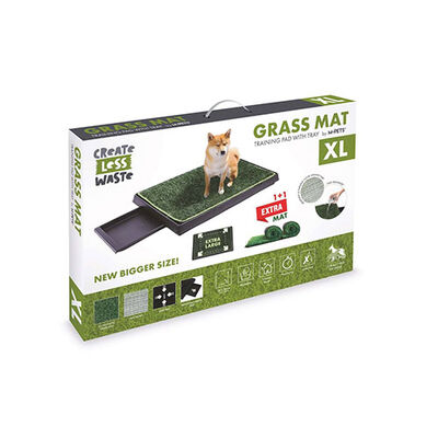 M-Pets Grass Mat Dog Potty with Drawer and 2 Mats 50x76 cm