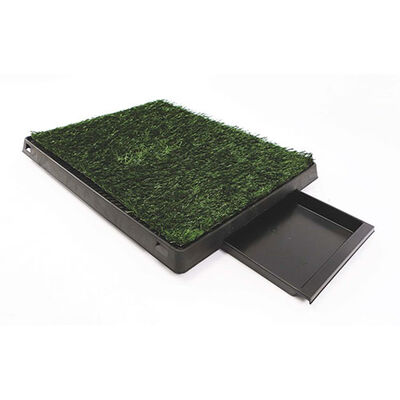 M-Pets Grass Mat Indoor Dog Potty with Drawer 58x46 cm