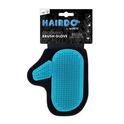 M-Pets Hairdo Pet Grooming Glove for Shedding and Massage 28x19 cm