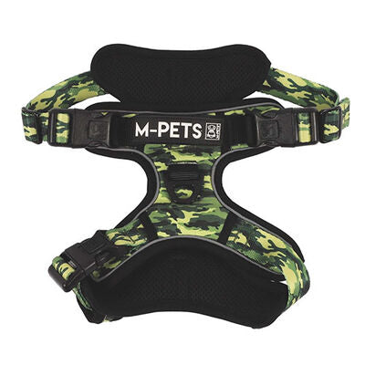 M-Pets Hiking Reflective Camouflage Dog Harness Large 45-95 cm