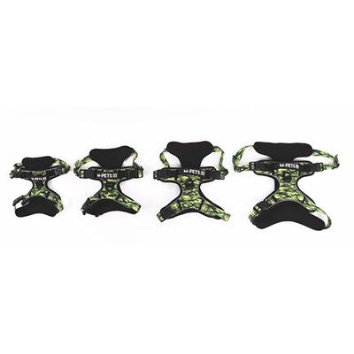 M-Pets Hiking Reflective Camouflage Dog Harness Large 45-95 cm