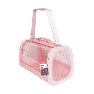 M-Pets Honey Pet Carrier Pink for Cats and Small Dogs 59cm